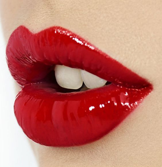 макияж губ с эффектом желе