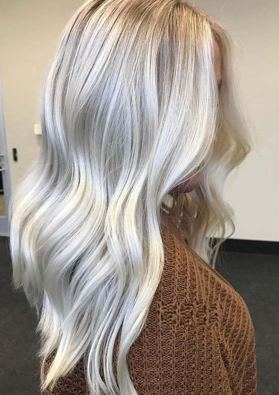 Красивое окрашивание блонд на средние волосы фото