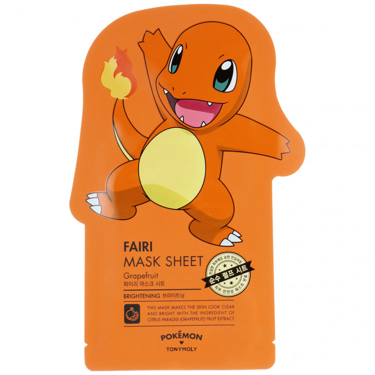 Pokemon Mask Sheet Fairi Brightening от Tony Moly
