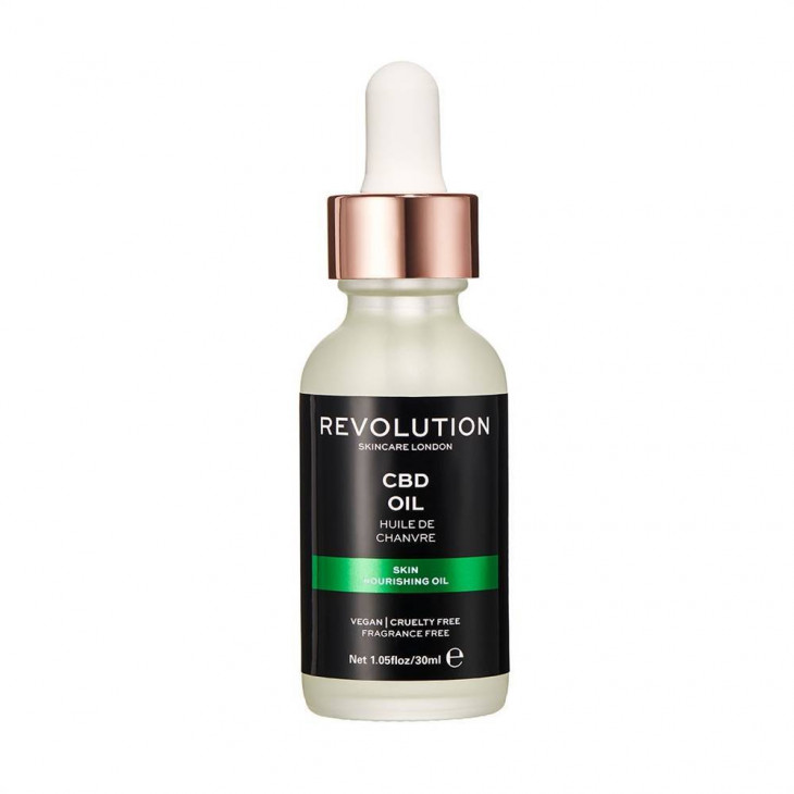 Конопляное масло Makeup Revolution Skincare CBD Oil
