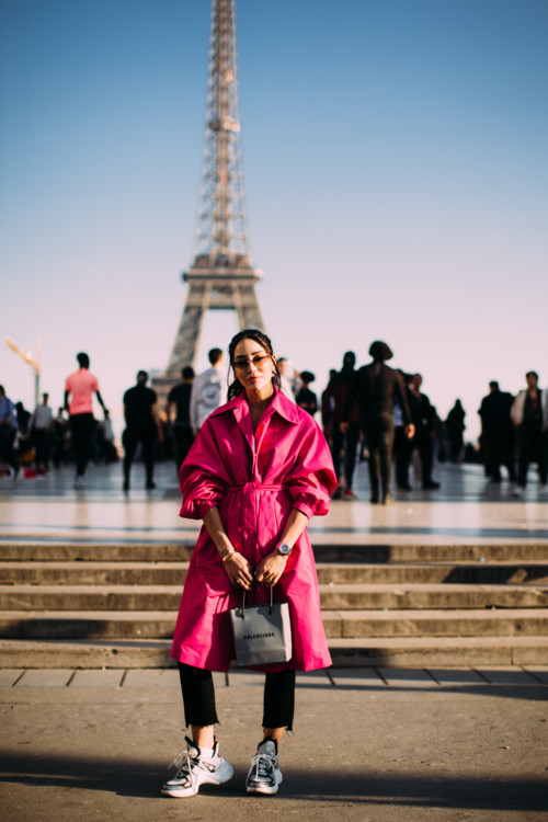 Гости Недели моды в Париже