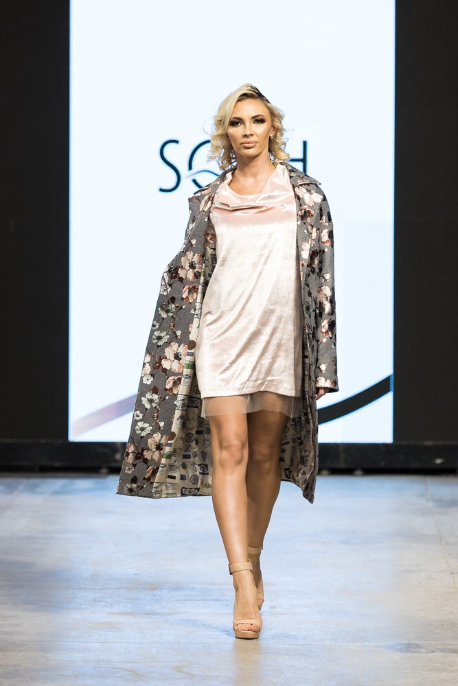 Презентация коллекции украинского бренда SOLH на Неделе моды в Нью-Йорке