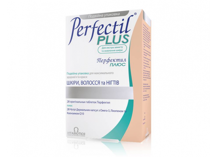 Perfectil® Plus, Витамины для кожи, волос и ногтей для женщин
