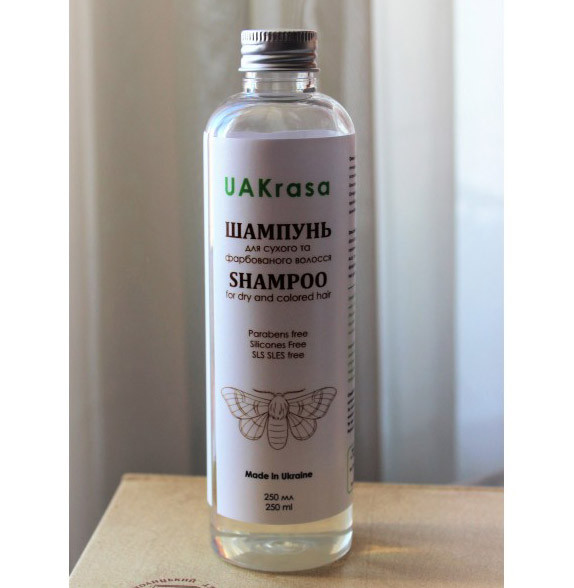 Шампунь для сухих и окрашенных волос UAKrasa