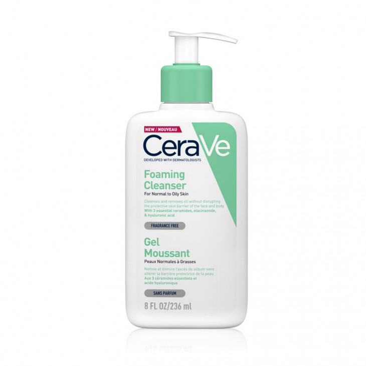 Гель для нормальной и жирной кожи Foaming Cleanser от CeraVe