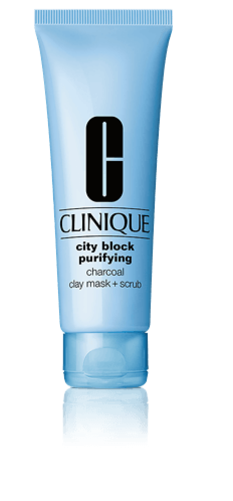 Clinique City Block Purifying Charcoal Clay Mask + Scrub