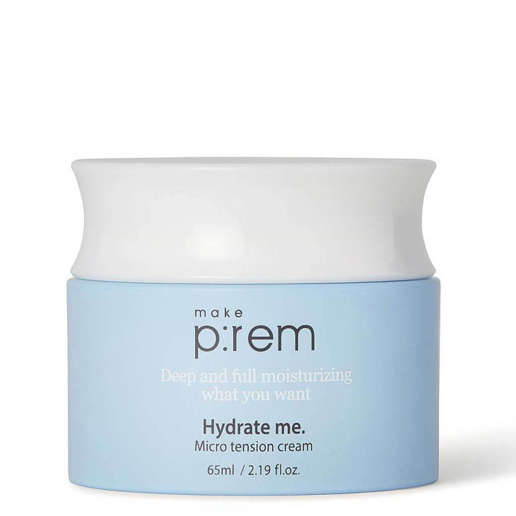 Увлажняющий гель-крем Make P:rem Hydrate me. Micro Tension Cream