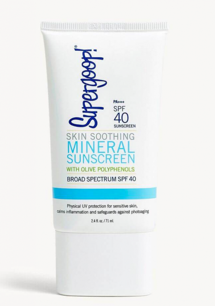 Supergoop! Skin Soothing Mineral Sunscreen Broad Spectrum SPF 40