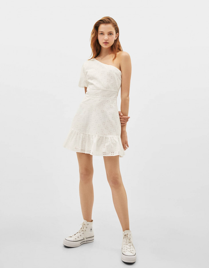 белое платье лето 2019