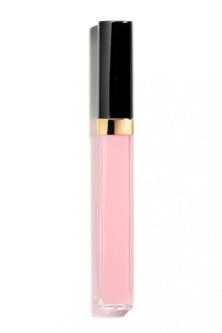CHANEL Rouge Coco Gloss Moisturizing Glossimer, Icing