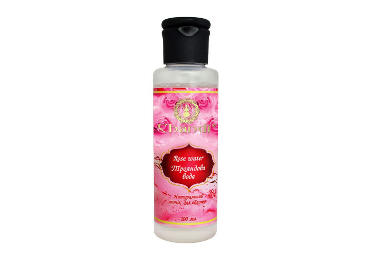 Розовая вода Chandi Rose Water For Face