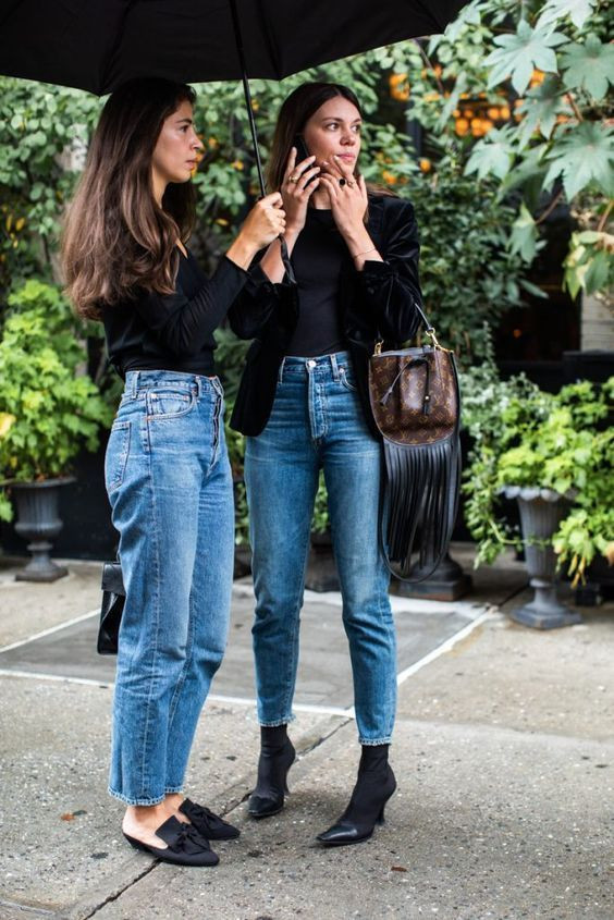 модные джинсы осень 2019