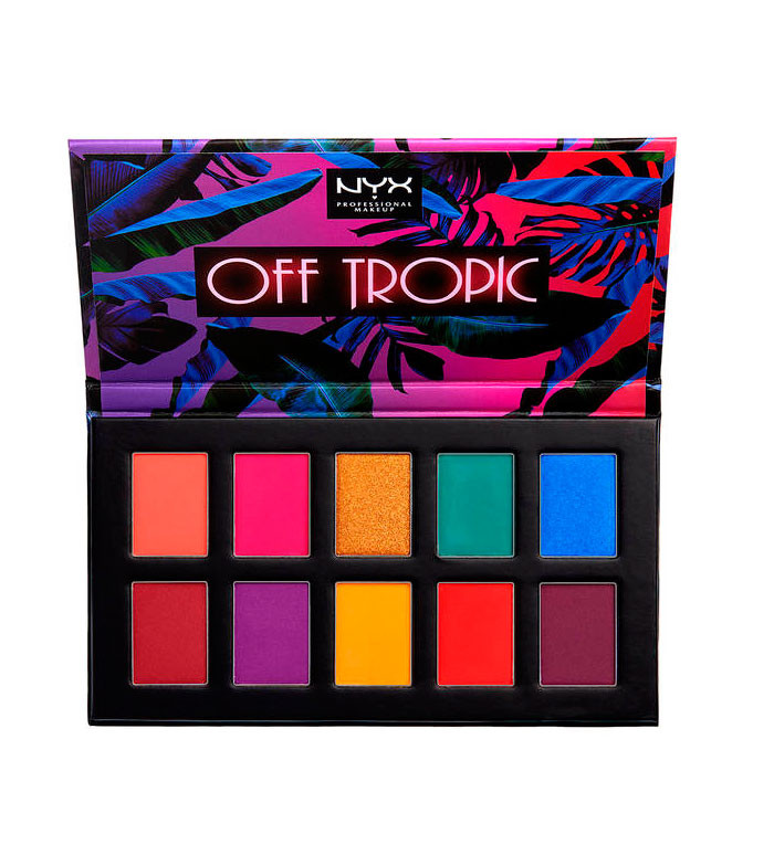 NYX Professional Off Tropic Shadow Palette
