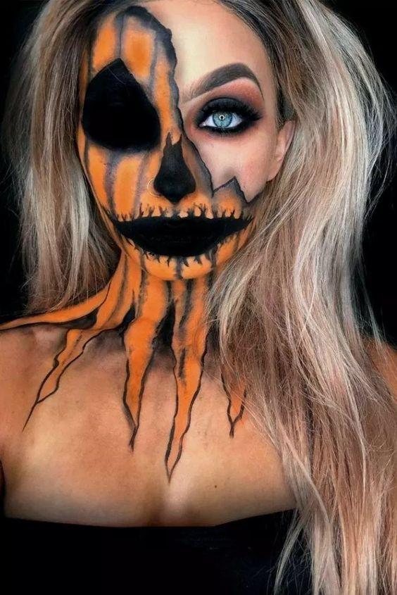 Hallowen makeup 2019