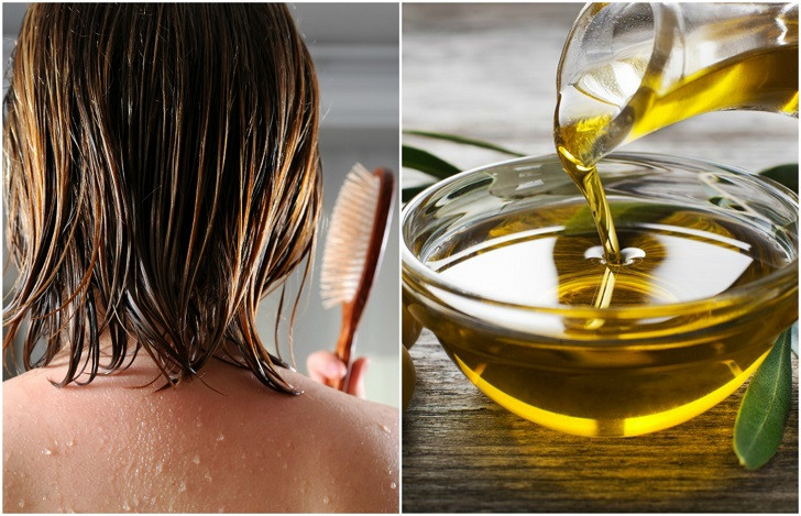 оливковое масло на волосы