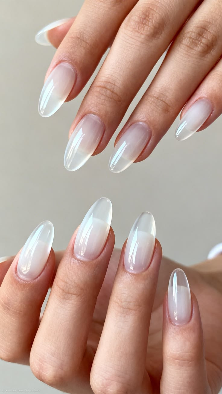 Манікюр Milk Glass