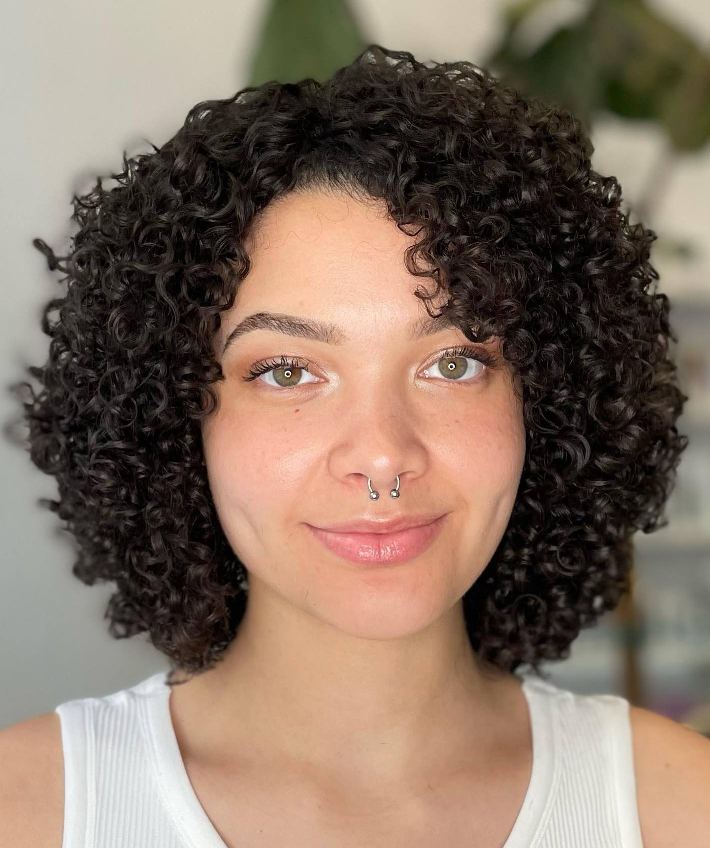 Curly bob