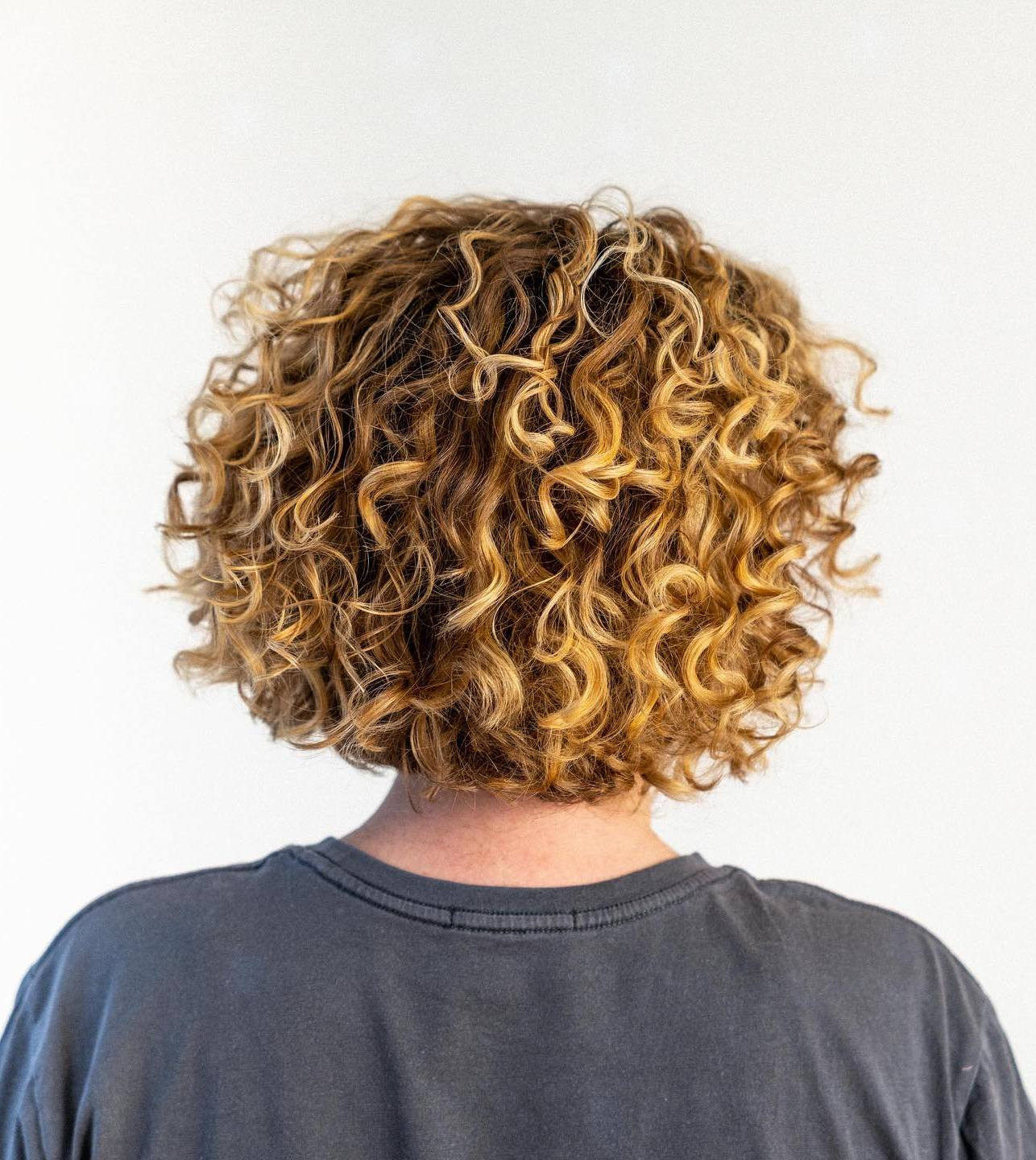 Curly bob